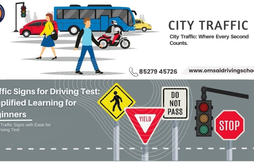 Traffic Signs for Driving Test: Simplified Learning for Beginners