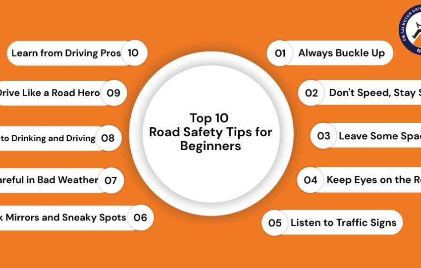 Top 10 Road Safety Tips for Beginners